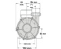 Simaco SAM2-200 2-speed pump - Click to enlarge