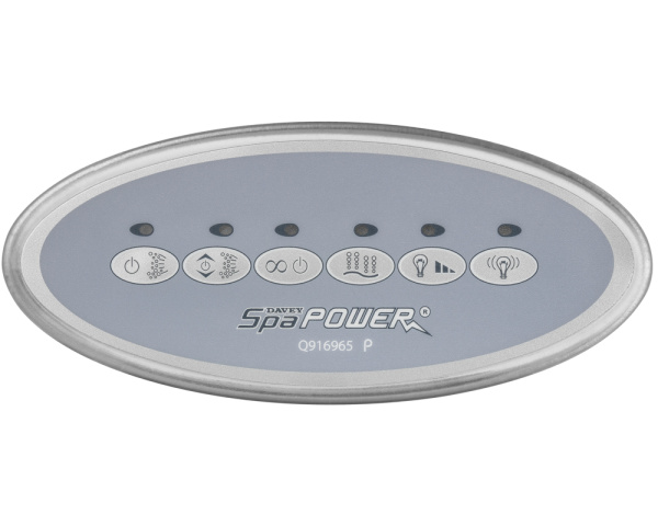 Clavier de commande auxiliaire SpaPower SP1200 - Cliquez pour agrandir