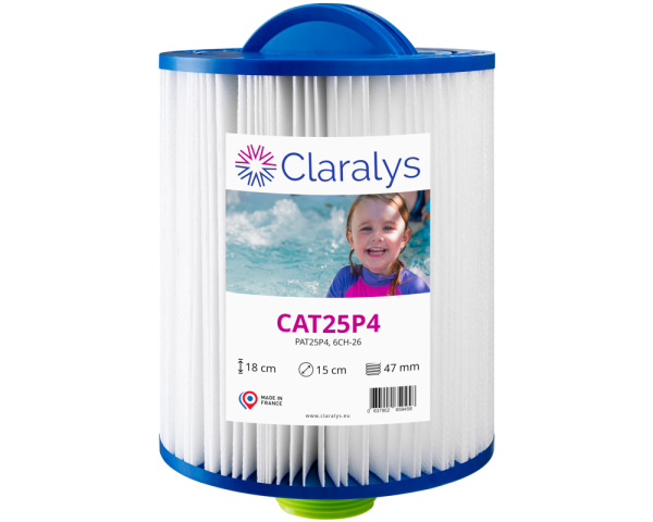 Filtre Claralys CAT25P4 - Cliquez pour agrandir