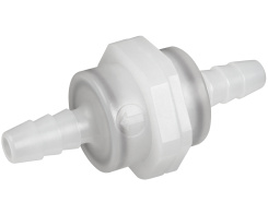 Ozone-resistant one-way valve