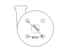 Balboa 0,25HP circulation pump, 1030025 - Click to enlarge