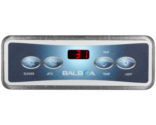 Balboa VL403 control panel - Click to enlarge