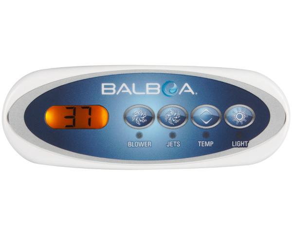 Balboa VL200 control panel - Click to enlarge