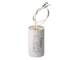 8F capacitor with wires