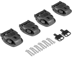 Set of 4 locks for 26 mm cover straps