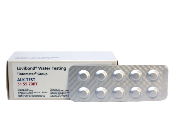 Pastilles Lovibond Alk-Test - Cliquez pour agrandir