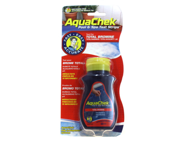AquaChek bromine test strips - Click to enlarge