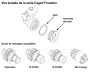 Balboa Caged Freedom eye assembly - Micro'ssage - Click to enlarge