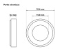 Wet end seal for SpaPower pumps - Click to enlarge