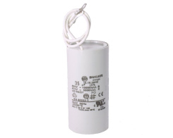 35-36F capacitor with wires
