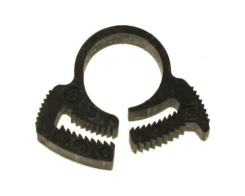 1/4" pipe clamp, plastic