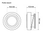 Wet end seal for Simaco SAM2 pumps - Click to enlarge