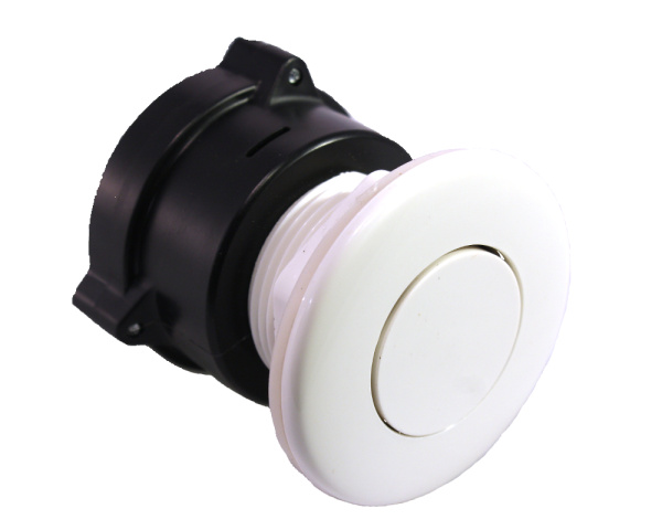 Bouton pneumatique Tecmark blanc - Cliquez pour agrandir