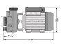 JTC PCF210M single-speed pump - Click to enlarge