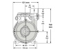 Simaco SAM 21-3 circulation pump - Click to enlarge