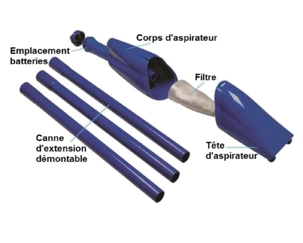 Aspirador Pool Blaster SpaVac - Haga clic para ampliar