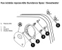 Sundance Spas / Sweetwater headrest bracket - Click to enlarge