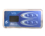 Vita Spa 100LX keypad - Haga clic para ampliar
