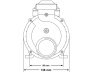 Pompe de circulation Whirlcare Hydro Power 0,27 HP - Cliquez pour agrandir