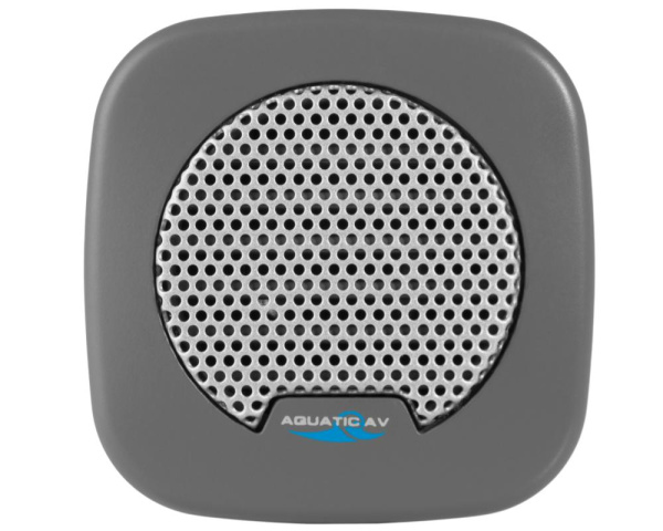 Aquatic AV 1" silver grey speaker grille - Click to enlarge
