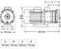 Pompe LX Whirlpool CM16-20 mono-vitesse - Cliquez pour agrandir