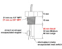 Harwil Q-12DS-C2 straight flow switch for Dimension One - Click to enlarge