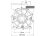 Whirlcare Hydro Power 2.5 HP two-speed pump - Click to enlarge
