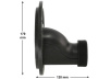 Placa frontal para bomba SIREM - Haga clic para ampliar