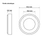 Garniture mcanique LX Whirlpool WP500-II - Cliquez pour agrandir