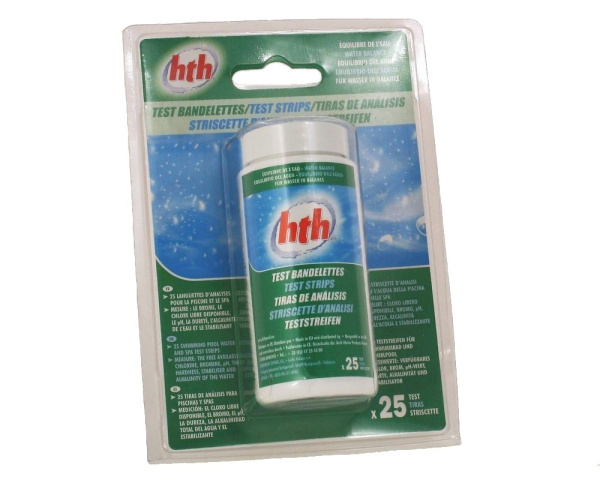 Bandelettes d'analyse HTH 6-en-1 - Cliquez pour agrandir