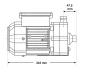 LX Whirlpool WE10 circulation pump - Click to enlarge