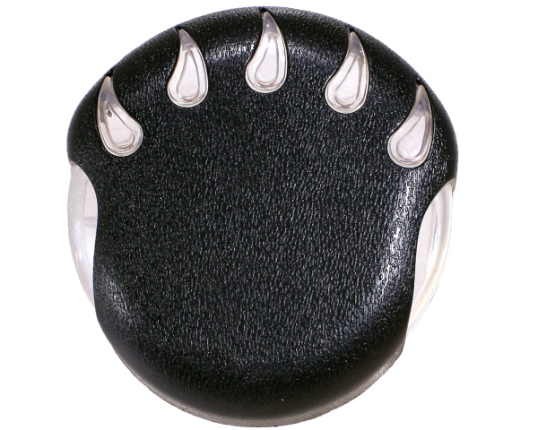 Arctic Spas "Bear Claw" diverter valve handle - clear/black - Click to enlarge