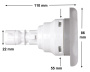 Waterway Poly Storm snap-in jet - Directional - Click to enlarge