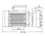 Pompe SpaPower Maxiflow bi-vitesse - Cliquez pour agrandir