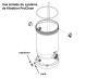 Joint Waterway pour vanne de vidange - Cliquez pour agrandir