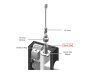 Tube quartz pour systme Aquanova - Cliquez pour agrandir