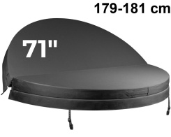 Couverture de spa ronde 71 pouces