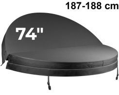 Couverture de spa ronde 74 pouces