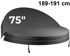 Couverture de spa ronde 75 pouces