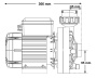 SIREM PBL1C80K1B single-speed pump - Click to enlarge