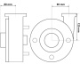 Cuerpo de bomba LX Whirlpool WP500-II - Haga clic para ampliar