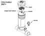 Waterway chlorinator 90 degree elbow - Click to enlarge