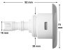 Waterway Mini Storm thread-in jet - Directional Swirl - Click to enlarge